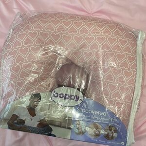 Pink Heart Boppy Pillow
